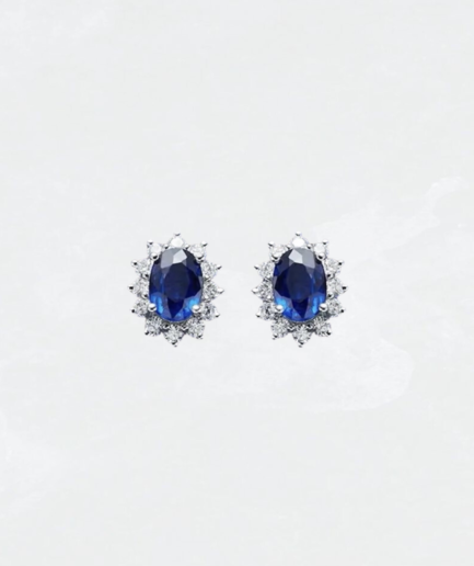 Sapphire Stud Earrings
