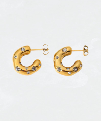 Tessa Gold Hoops