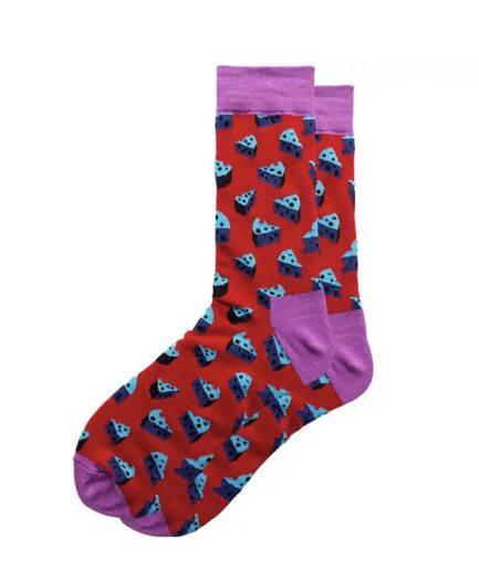 Swiss cheese socks