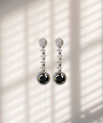 Black moissanite